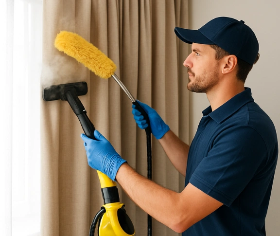 Trusted drapes cleaning technician Matty Curtain Cleaning coburg-vic QLD