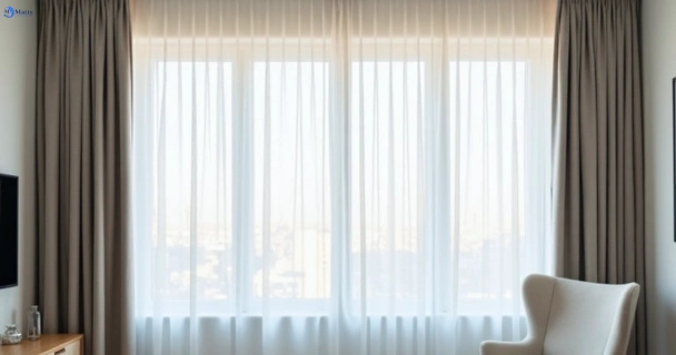 Restored vibrant drapes in coburg-vic QLD after Matty Curtain Cleaning